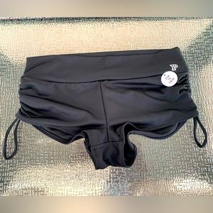 Victoria’s Secret PINK Swim Shortie (Gym to Swim) Black Size Medium